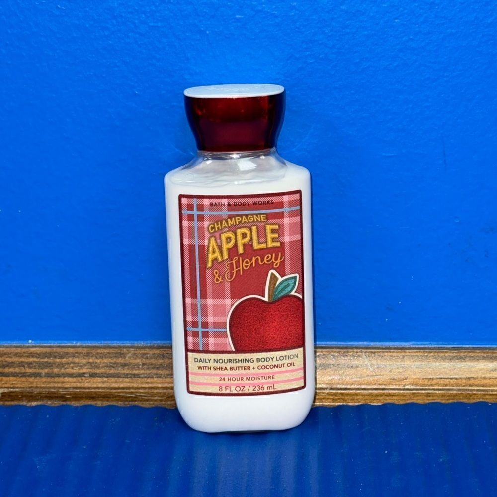 Bath & Body Works CHAMPAGNE APPLE & HONEY Body Lotion Moisturizer 8 oz NEW